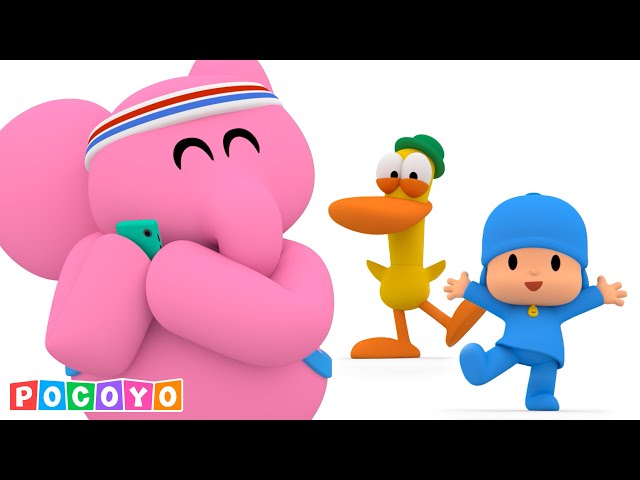 🤸‍♂️Exercise with Elly... Watch out Pocoyo and Pato! 🙈 | Episode 1️⃣ of 3️⃣ | Pocoyo English | Dance