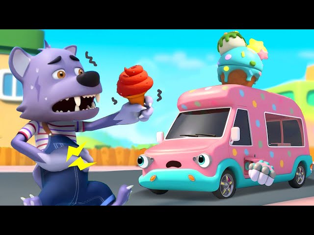 Rainbow Veggie Ice Cream | The Colors Song | Monster Truck | Kids Songs | BabyBus
