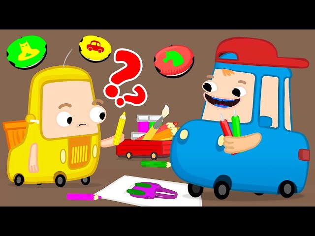 Trucks for kids & cars for kids in cartoons for kids | Full episodes & animation
