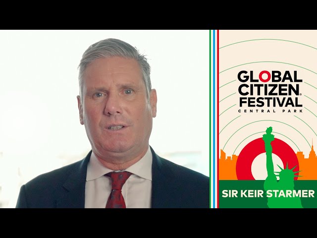 UK Opposition Leader Sir Keir Starmer Pledges to Protect the Planet | Global Citizen Festival 2023