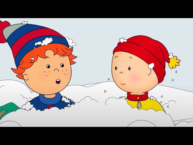 Caillou and the Snow Day ★ Funny Animated Caillou | Cartoons for kids | Caillou