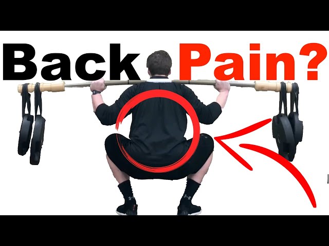 Fixing Low Back Pain when Squatting (A POWERLIFTER'S STORY!)