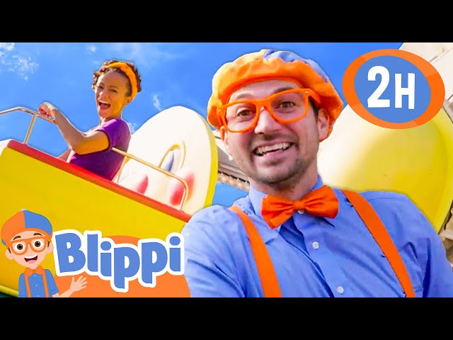 Blippi and Meekah Explore Adventure City | BEST OF BLIPPI TOYS | Educational Videos for Kids