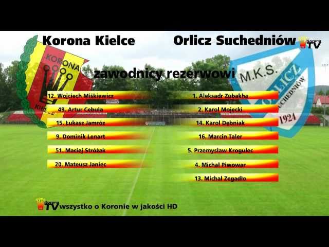 Sparing: Korona Kielce - Orlicz Suchedniów 8-1 - skrót meczu (25.06.2011 r.)