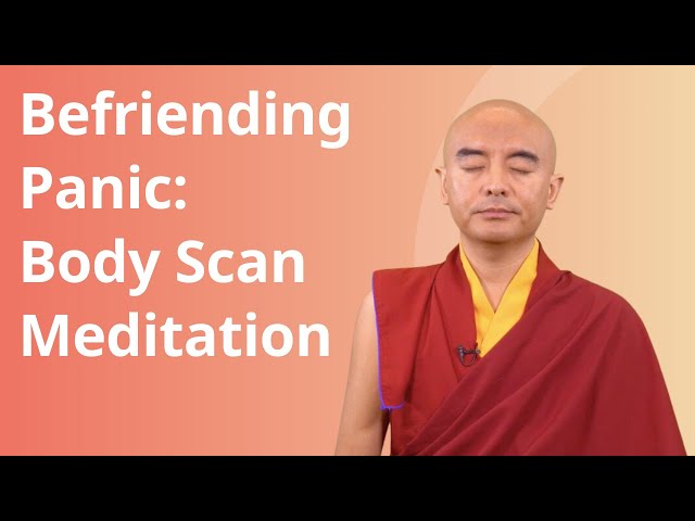 Befriending Panic — Body Scan Meditation with Yongey Mingyur Rinpoche