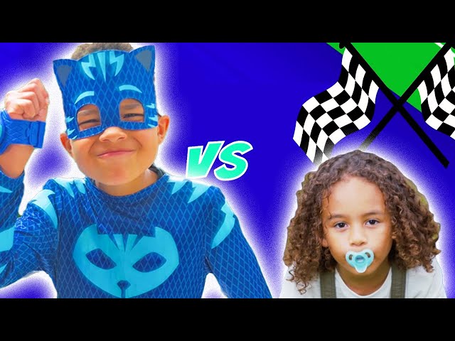 Ready, Set, Go! 🏁 PJ Masks Baby Challenge 🍼 Heroes VS Villains | PJ Masks Official