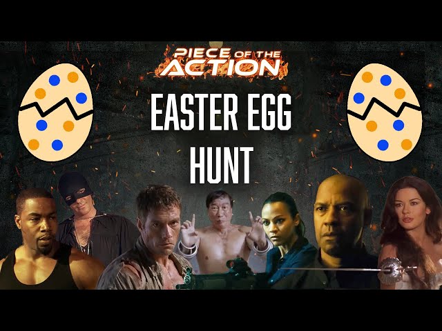 Action Movie Easter Egg Hunt | Piece Of The Action (ft. Michael Jai White, Antonio Banderas + More!)