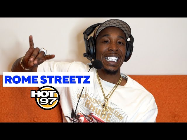Rome Streetz On Kiss The Ring, Becoming A 'Real Rapper' + gets a surprise call from Westside Gunn!