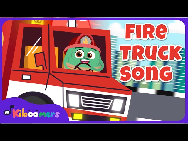 Fire Truck Song - The Kiboomers Counting to 10 Songs for Preschool
