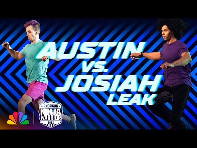 LEAK: Shocking Fall in Josiah Pippel and Austin Gray's Race | American Ninja Warrior | NBC