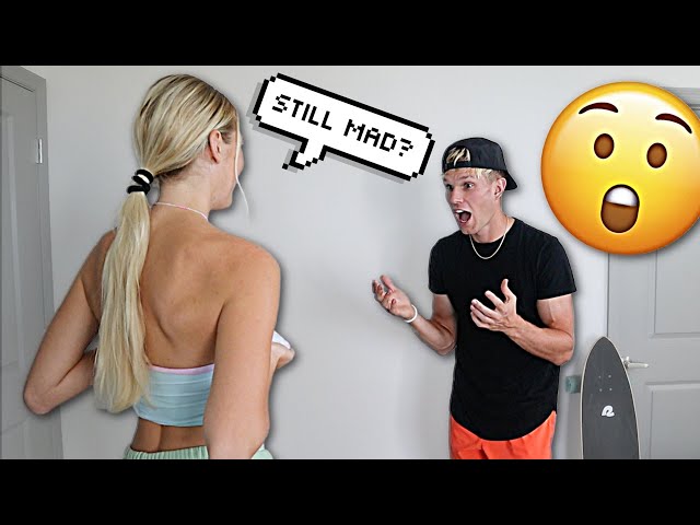 Starting An Argument Then FLASHING My Boyfriend!! *Hilarious Reaction*