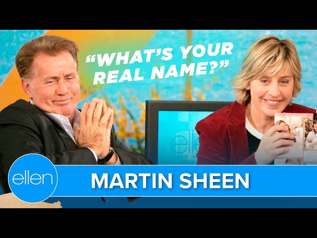 Martin Sheen’s Real Name and an Epic Michael Jordan Challenge