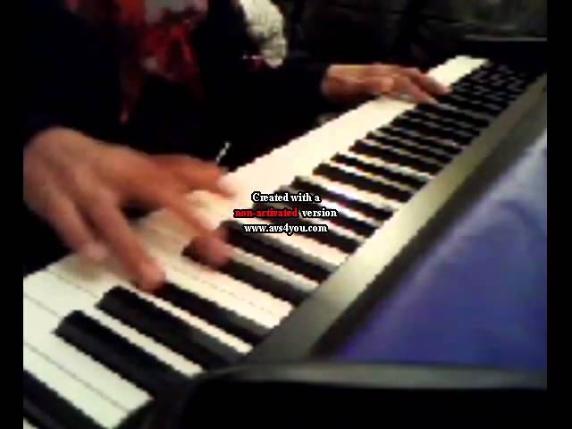 Devan Crawford on piano, Whatcha Say - Jason Derulo