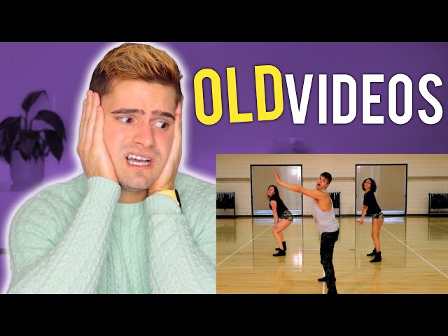 Reacting To My Old Fitness Marshall videos *CRINGE*