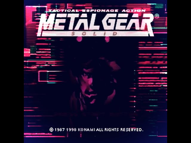 Metal Gear Solid - Encounter Synthwave Cover