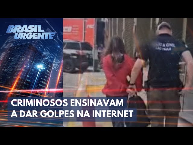 Criminosos roubavam dados e ensinavam a aplicar golpes na internet | Brasil Urgente