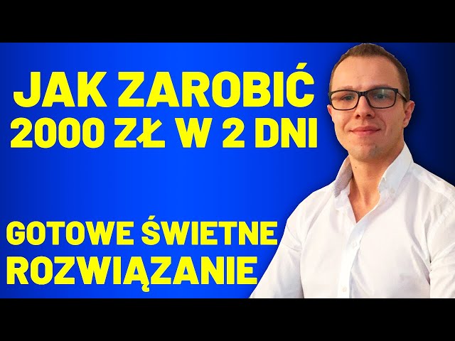 Niesamowite Techniki Zarabiania - Od 2000zł do 100 000zł i więcej