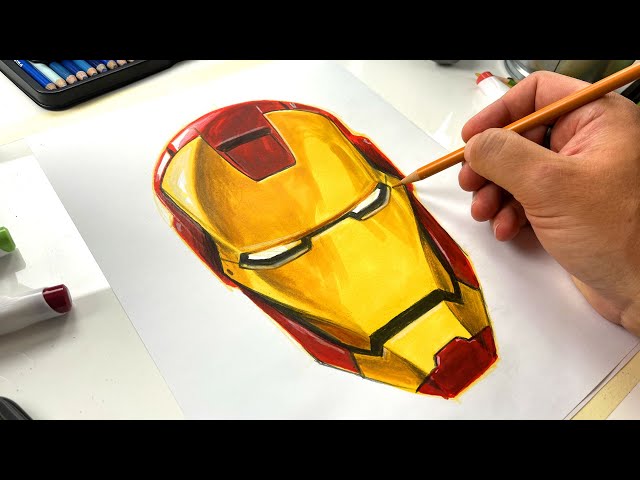 How To Draw Iron Man - Advanced