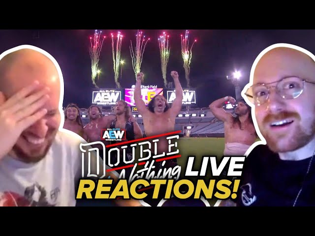 The Elite Won A BRILLIANT Stadium Stampede Match! (AEW Double or Nothing 2020 Live Reactions)