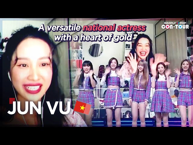 [Simply K-Pop CON-TOUR] JUN VU! A versatile national actress with a heart of gold (📍Vietnam)