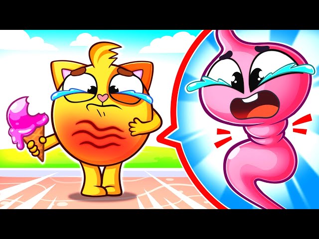 Bubbly Tummy Song 🥺 No More Ice Cream | Funny Kids Songs 😻🐨🐰🦁 And Nursery Rhymes by Baby Zoo
