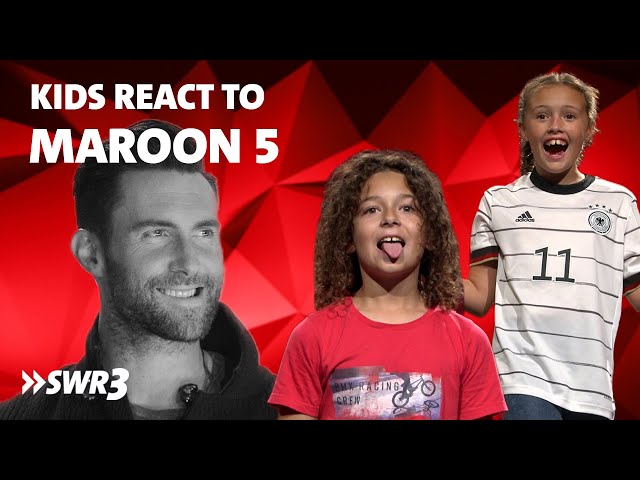 Kinder reagieren auf Maroon 5 (English subtitles)