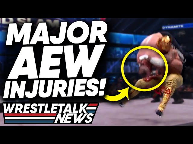 Multiple MAJOR AEW INJURIES! WWE ENDS Contract! AEW Dynamite Grand Slam 2023 Review | WrestleTalk