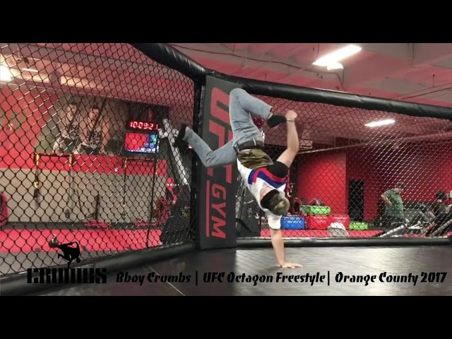 Bboy Crumbs | UFC Octagon Freestyle | Orange County, CA 2017