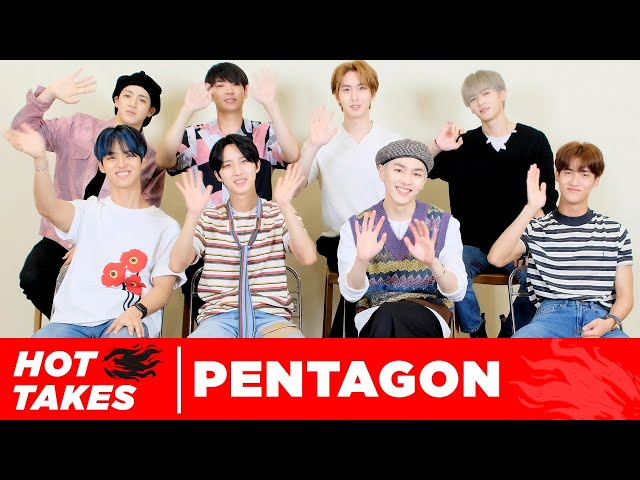 PENTAGON Dishes Hot Takes On Their Own Music