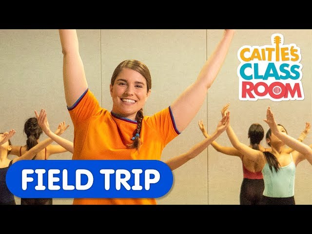 Visit A Dance Class With Caitie! | Caitie's Classroom Field Trip | Movement Video For Kids