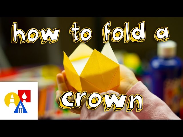 How To Fold An Origami Crown
