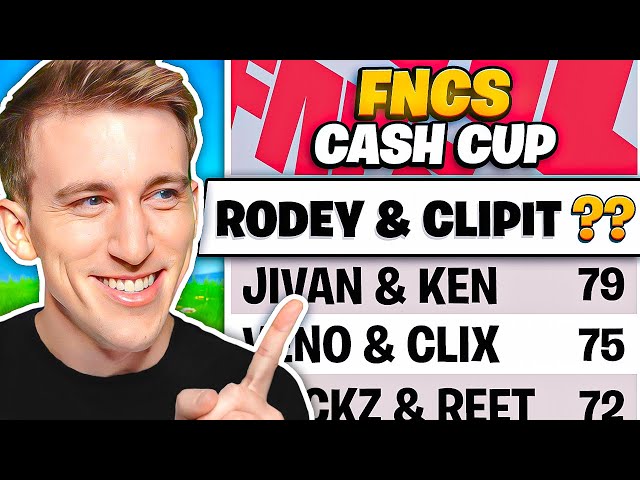 I played the Cash Cup like FNCS..