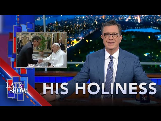 Stephen's Audience With The Pope | Does God Like My Comedy?