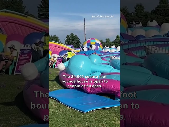 World's Biggest Bounce House' Makes Stop in Delaware