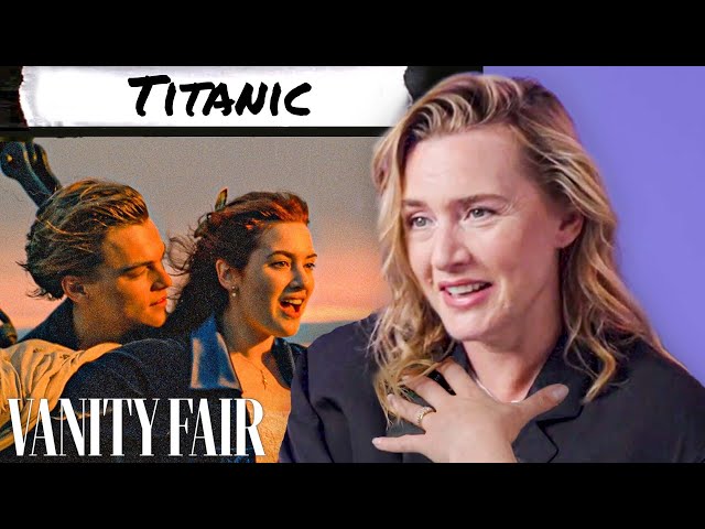 Kate Winslet Rewatches Titanic, Eternal Sunshine, The Regime & More | Vanity Fair