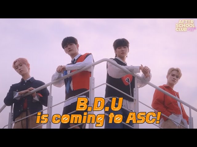 [After School Club] 《Preview》 The ultimate vocal idols’ debut, #BDU ! And they are coming to ASC!