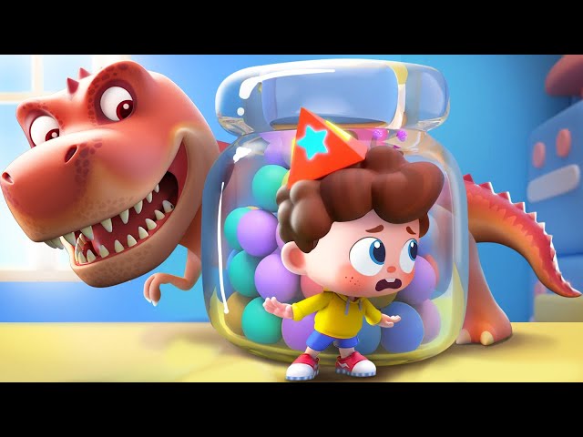 T-rex is Coming! | T-rex Has a Toothache | Good Habits | Kids Songs | BabyBus