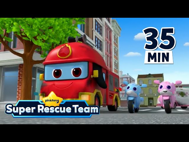 We are the Little Heroes! | Best Car Songs & Cartoons Compilation | Pinkfong Super Rescue Team