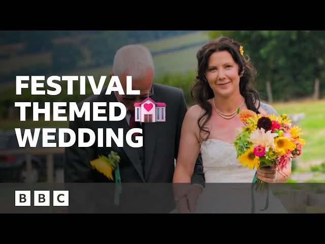 Turning a farm into a festival wedding 💒🐐 | Ultimate Wedding Planner - BBC