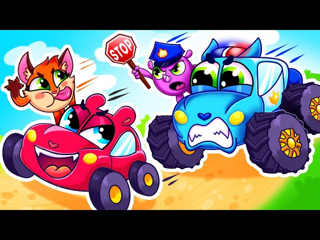 Police Car VS Thief Car: Escape from Prison with Baby Cars 🚨 Kids Songs & Nursery Rhymes