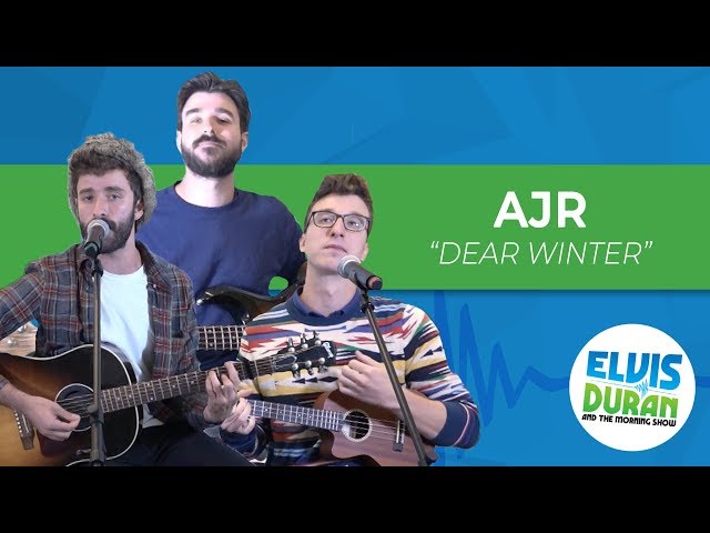 AJR - "Dear Winter" | Elvis Duran Live