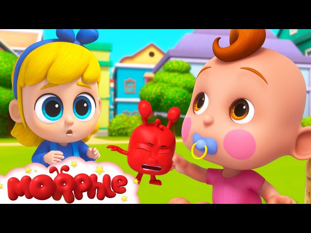 Morphle's Giant Baby Sitting - My Magic Pet Morphle | Cartoons for Kids | Morphle TV