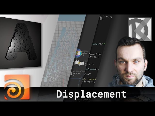 Random Displacement using an Object | Houdini VEX Quickies