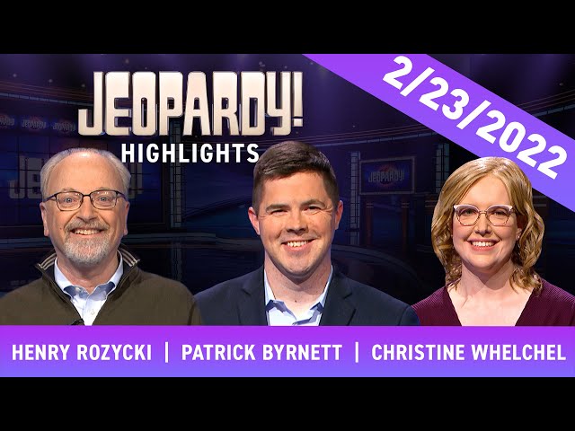 Christine Whelchel Pops Onto the Scene | Daily Highlights | JEOPARDY!