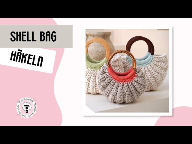 Shellbag häkeln / modische Muschel-Tasche häkeln / einfach und schnell Anleitung von durable