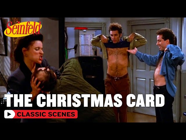 Elaine Accidentally Sends A Risqué Christmas Card | The Pick | Seinfeld
