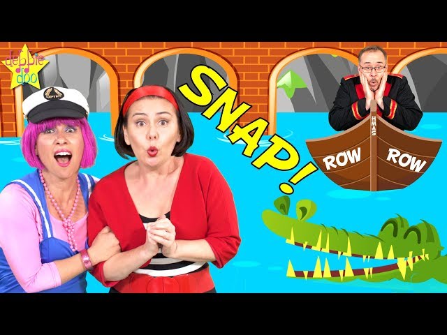Row Row Row Your Boat | Nursery Rhymes & Kids Songs | Debbie Doo and Lah Lah