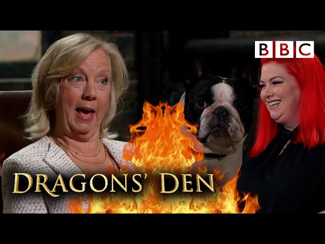 'Crazy Dog Lady' has Dragons BARKING for a deal! | Dragons' Den - BBC