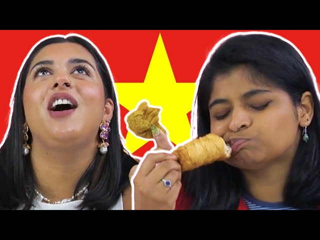 Aussies Try Vietnamese Snacks