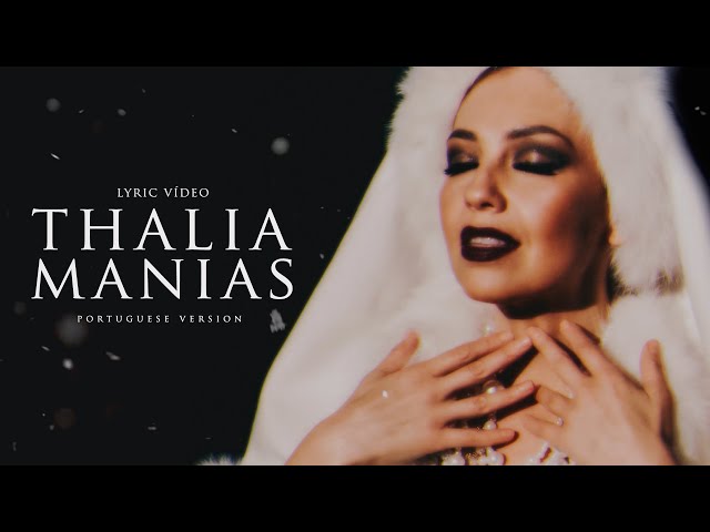 Thalia - Manias (Portuguese Version) (Oficial - Letra / Lyric Video)